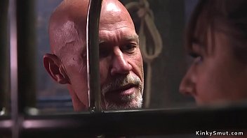 Preview 1 of Sex Mode Kkk - Old master fucks deep throat slave