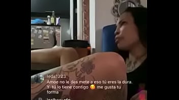 Preview 1 of Shemale Ganag - En vivo la paratuya23 dominicana Quer&iacute_a que se lo mamen