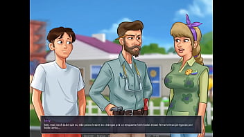 Preview 2 of Hanai Me - Summertime Saga ep 45 - Mais uma Coroa Gostosa vai morar comigo