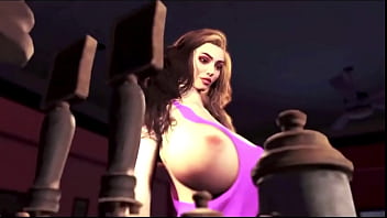Preview 3 of Tube Sex 9th - 3D 2 growing chicks Breast expansion Sound added