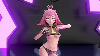 Preview 4 of Dilevri Xxx Videos - [STRIP TEASE MMD] YOASOBI - Idol