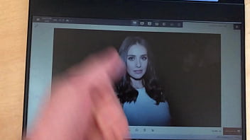 Preview 2 of Mistress Rojin Rasoli - Alison Brie jerk off and cum tribute