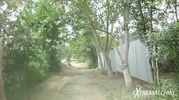 Preview 3 of Young Mom Bathroom Vedio - Village road jerking off
