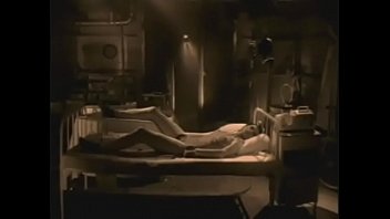 Preview 2 of Japanese Nurse Strip Tease - Poor soul Angela Ambrus who was put her arms and legs in plaster got her pussy caressed by naughty nurse and ass banged by perverted doctor