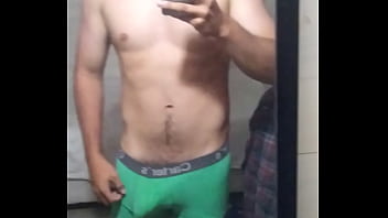 Preview 1 of Xwife Xvidd - Tocandome frente al espejo