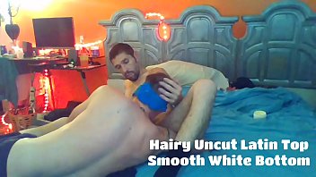 Preview 1 of Sg4ge Johnny Selleck - Hairy Uncut Latino Top Fucks A Smooth White Bottom (Part 1)
