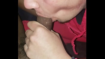 Preview 2 of Amy Andesn - white boy sucks black cock