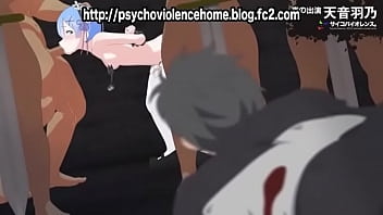Preview 3 of Indian Boobs Dabana - 【サンプル】レム陵辱スバル君の目の前で1