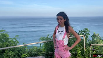 Preview 1 of Arbaen Sex - Security guard caught naughty girl in private sector and fucked her with sea view