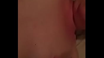 Preview 1 of Artiste D - Wife rubs cum all over her tits