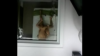 Preview 2 of Son Fuck Fatmum - Jovencita latina gime y grita mientras se la comen en motel