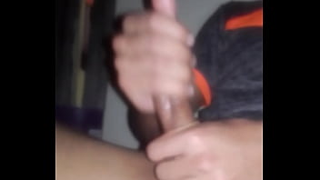 Preview 1 of She Is So Sexy When She Cooking - Massaging my dick and cumming