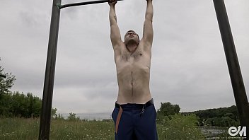 Preview 4 of 3 Be Porn - Men in suits gay porn with guy next door stripping and boxing naked