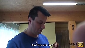 Preview 3 of Mom And Daughter Orgasme - HUNT4K. Wenn der Typ Geld bekommt,  vergisst er alle Regeln und verkauft GF Ornella Morgen