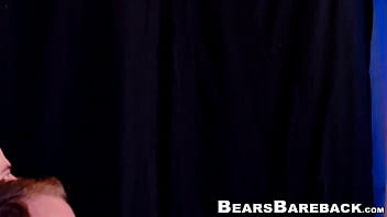 Preview 1 of Uzun Konulu Jordi Uvey Anne - Bareback threesome with insatiable cubs and lustful bears
