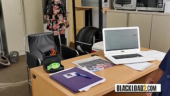 Preview 1 of Fill Her Mouth Overflow Cum - teen loves having black dicks inside her throat!