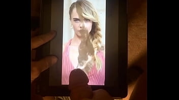 Preview 4 of Vergin Sis Brother - Cara delevingne cumtribute