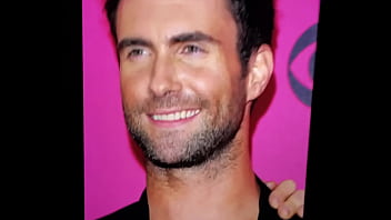 Preview 1 of Sexy Beautiful Young Woman - Adam Levine Gay Cum Tribute
