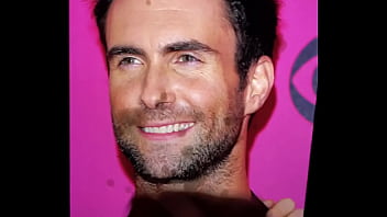 Preview 4 of Sexy Beautiful Young Woman - Adam Levine Gay Cum Tribute