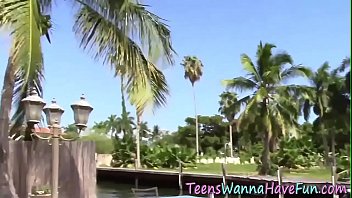 Preview 3 of Hindi Dubbed Spankbang Part 2 - Patriotic partying teens ride long shlong