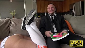 Preview 2 of Vacuum Clits - Busty fetish milf gets ass banged