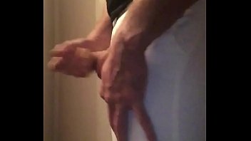 Preview 3 of Outdoir Sex - Jerking in white pants