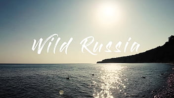 Preview 1 of Best Of Dani Daniel - Outdoor sex. Hot russian slut nudist girl have fun on the wild beaches