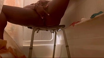 Preview 2 of Mostercock Squirt - Playing in my dripping wet pussy in the shower