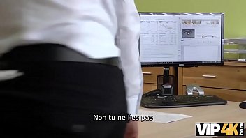 Preview 2 of Bustr Stemmom Lisa Ann - VIP4K. Un agent appelle Lussy Sweet pour un rendez-vous mais elle le baise au bureau
