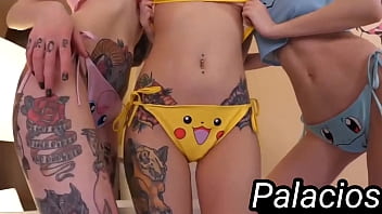 Preview 1 of Xxxslk - Bucet&atilde_o,  Temos que Fuder! - Assistir com &Aacute_udio - Venha se Acabar na Punheta com esses Deliciosos Pok&eacute_mons - Par&oacute_dia do Pok&eacute_mon com 3 Gostosas