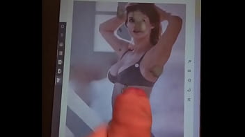 Preview 4 of Dani Denilis - Alexandra Daddario jerk off and cum tribute