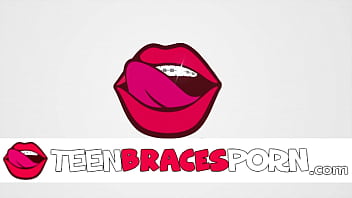 Preview 1 of Maliza Move - Beauty And The Teeth - Candice Demellza - FULL SCENE ON http://TeenBracesPorn.com