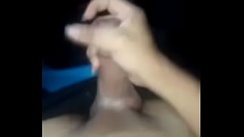 Preview 1 of Black Teens Swallowing Cum - Novinho se masturbando