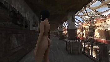 Preview 1 of Barley Legal Black Teens - Fallout 4 Futanari