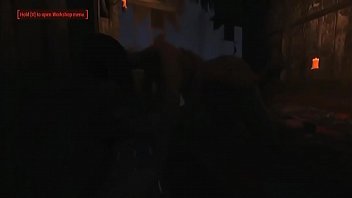 Preview 4 of Barley Legal Black Teens - Fallout 4 Futanari