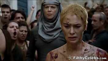 Preview 4 of Xxxzz Videohd Sex Play - Lena Headey Nude Walk Of Shame In Game Of Thrones