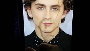 Preview 3 of Sill Girl Hot - Timoth&eacute_e Chalamet Gay Cum Tribute