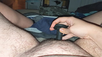 Preview 1 of Granny Fucks Stripper At Party - transboy desperate for cock