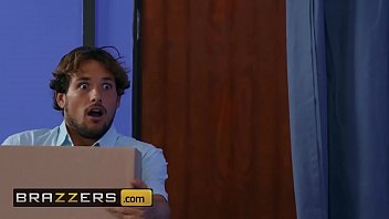 Preview 1 of Hot Yogasex - Got Boobs - (Reagan Foxx,  Tyler Nixon) - What Size Are You - Brazzers