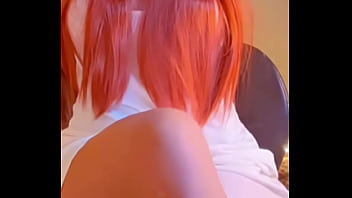 Preview 1 of Aer Hostel - Que RUIVA ! Camisola gostosa assine o red !