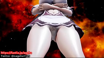 Preview 3 of Granny Suks - （ふとももフェチ用アングル）伊東ライフちゃんのパイズリ