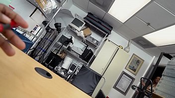 Preview 1 of Savita Bhabhi Play Sex Video - Interracial hardcore sex in the office with horny petite teen.