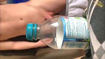 Preview 2 of India Mostet - Hot Bottle Cap Challenge With My Penis