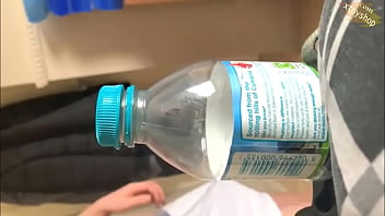 Preview 1 of India Mostet - Hot Bottle Cap Challenge With My Penis