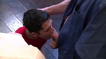 Preview 2 of Some Pourn - Threesome Dad fuck boy