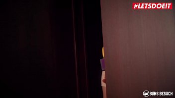 Preview 1 of Allison Wankz - LETSDOEIT - German Blonde MILF Fit XXX Sandy Gets Hardcore Banged By Amateur Fan Guy