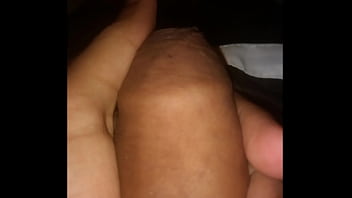 Preview 2 of Teen In Panty Grinds On His Leg - Minha Rola Grande 2019