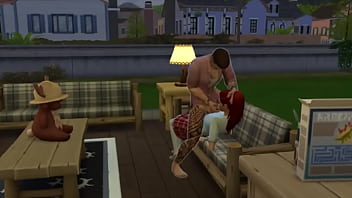 Preview 1 of Mature Viola Milf - TEEN COLEGIAL - LOS SIMS 4