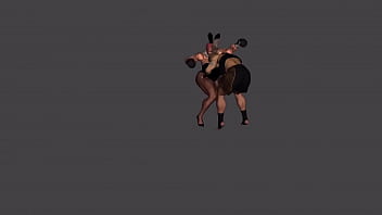 Preview 2 of Xcx Kitun - Cassie combo sequence TEASER (Fbb)