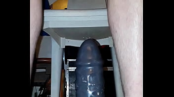 Preview 1 of Tup Sex Com - Sliding up and down on my huge dildo